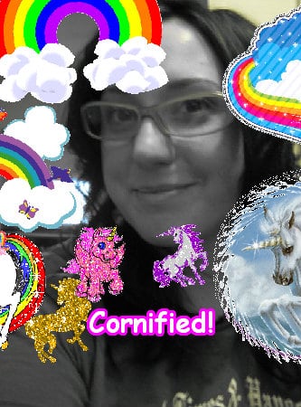 A divine glad pink divine glitter