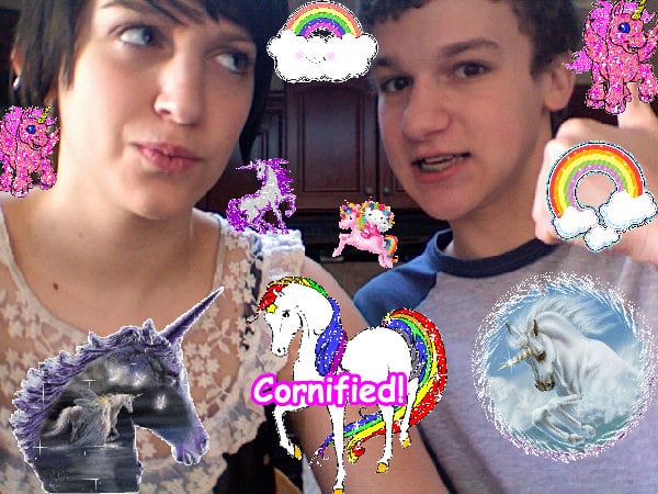 Crazy cute happy cute pink composition