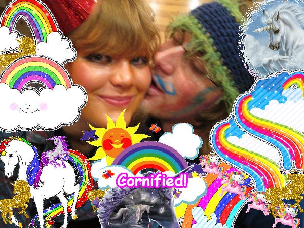 The most merry glad glad best rainbow