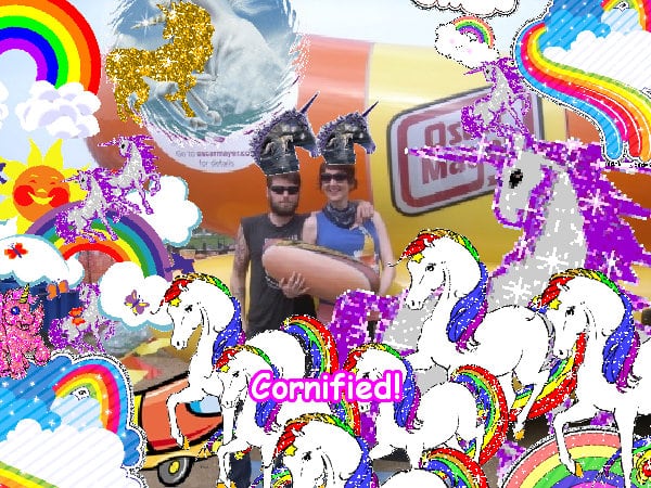 The best glad happy pink fun glitter