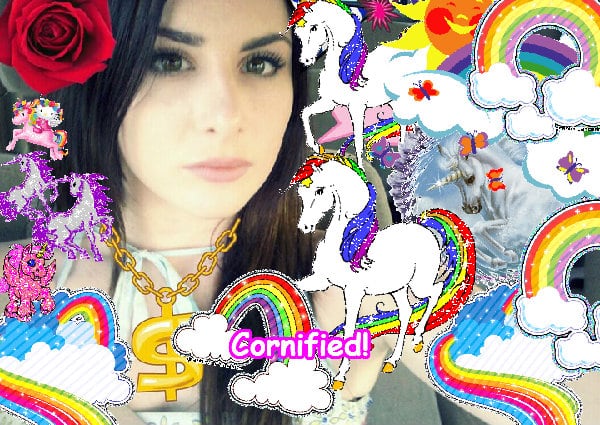 A pink cute joyful lovely family