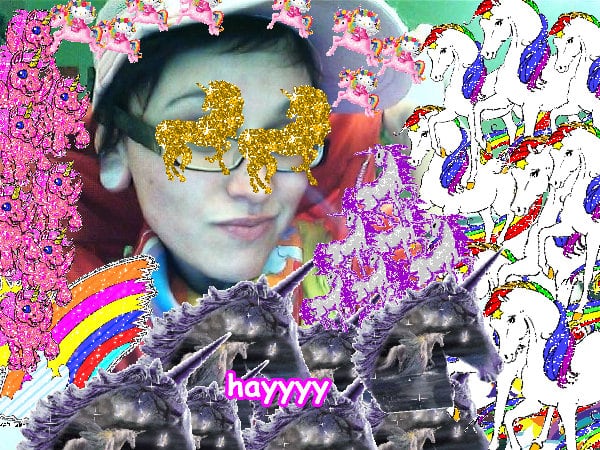 A jolly glad cute fun family