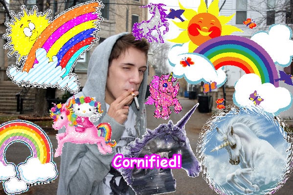 The most joyful best divine pink rainbow