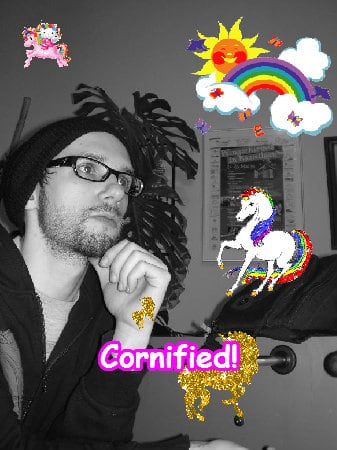 Crazy sunny joyful happy merry photo