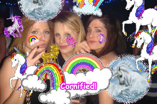 Crazy merry amazing jolly joyful friend