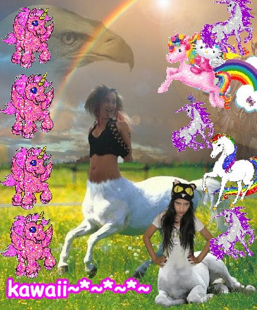 Crazy merry fun great jolly rainbow