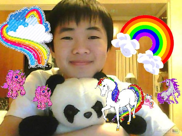 Crazy super merry divine lovely hug