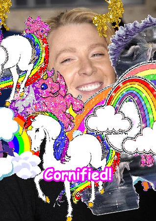 The most joyful divine merry sunny glitter