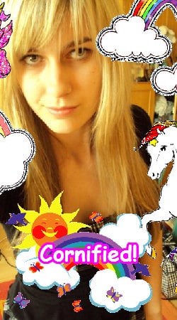 The fun merry glad great rainbow