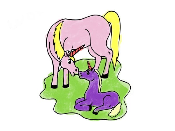 The best best cute super cute rainbow