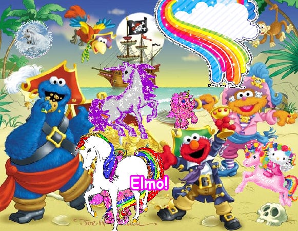 The best jolly cute merry fun unicorn