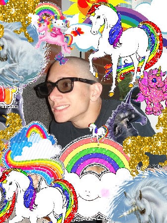 A pink cute amazing super fun