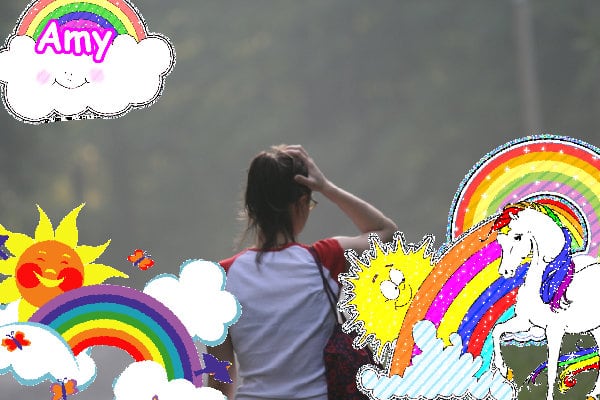 The most fun joyful cute great unicorn