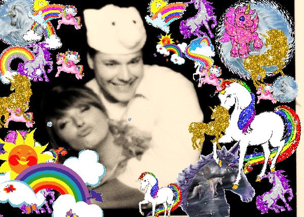 Mindblowingly sunny sunny merry lovely rainbow