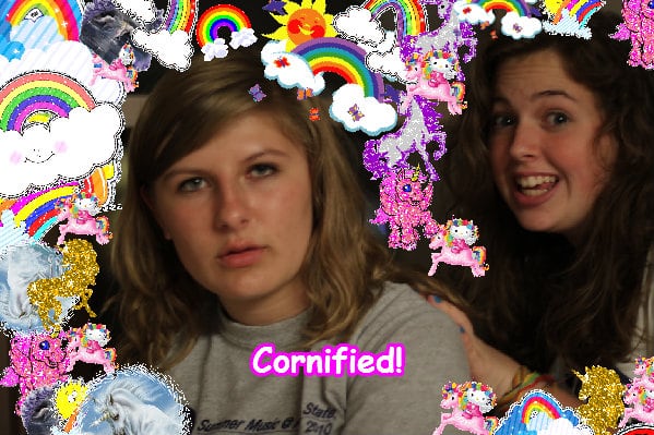 Crazy cute fun divine pink photo