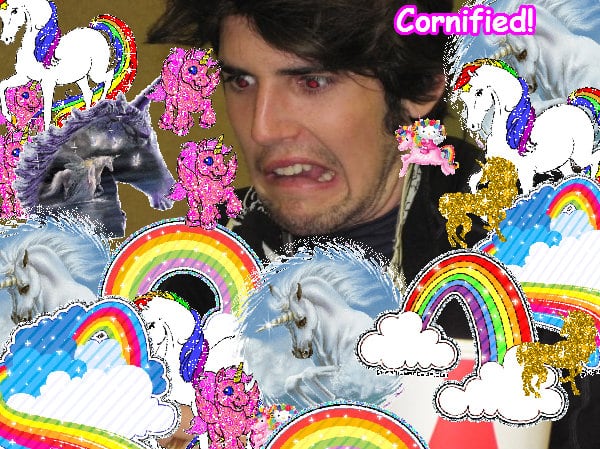 Mindblowingly happy glad glad sunny friend