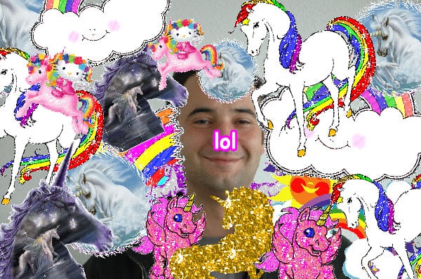 The most fun lovely super fun unicorn