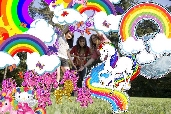 A fun amazing jolly cute sunshine