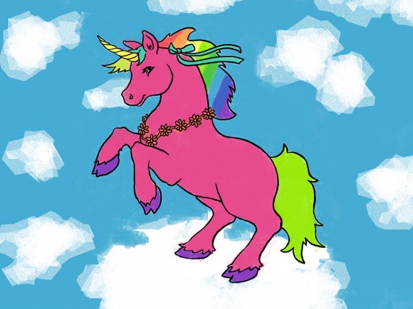 The most happy happy cool sunny rainbow