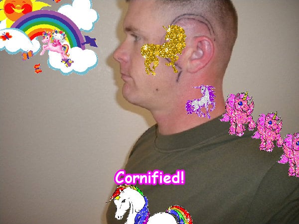 Mindblowingly pink glad great merry fun