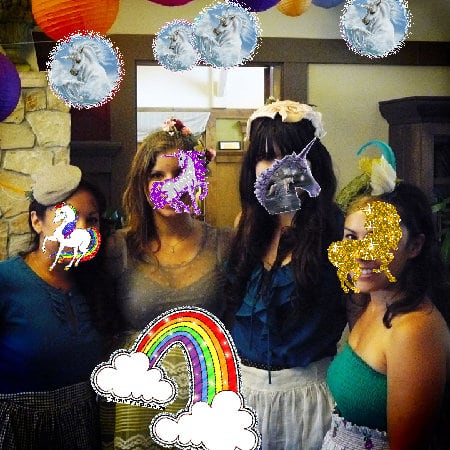 The sunny super super joyful rainbow