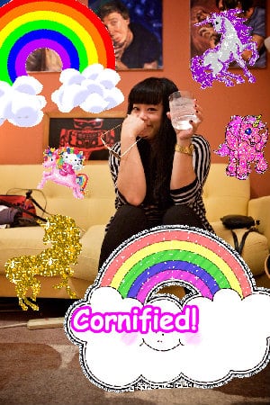 The most joyful lovely jolly cool rainbow