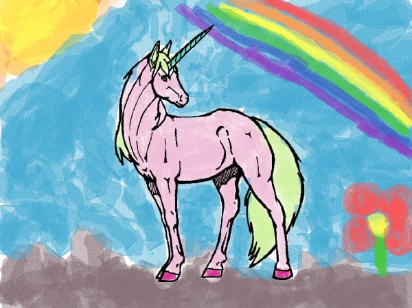 The most jolly great super lovely unicorn