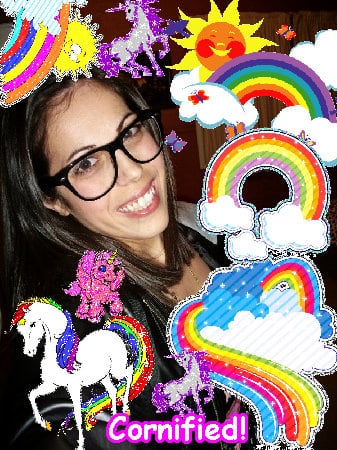 Mindblowingly super awesome glad fun glitter