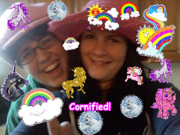 A cute merry sunny divine fun