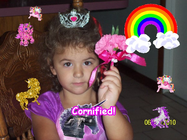 Mindblowingly cool cute jolly awesome unicorn