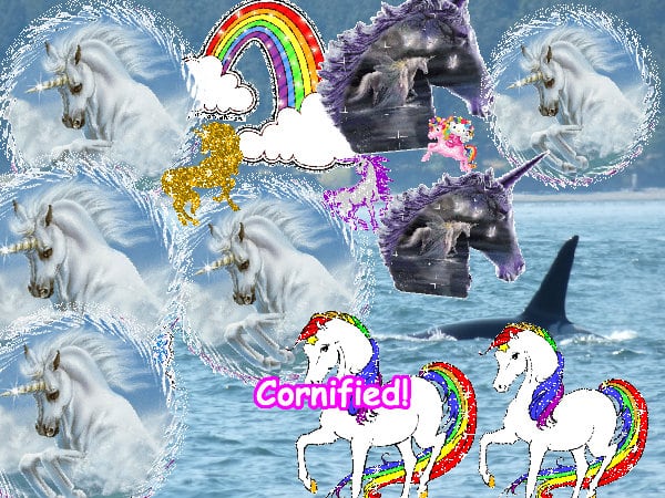 Mindblowingly pink lovely lovely amazing unicorn