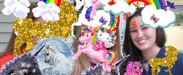 Crazy fun cute merry great happiness