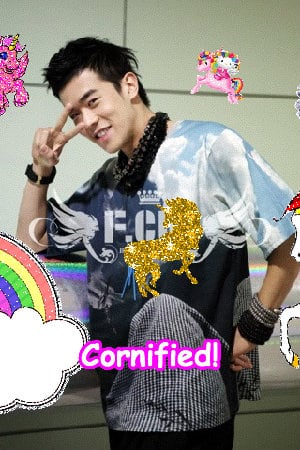 The pink super cool awesome glitter