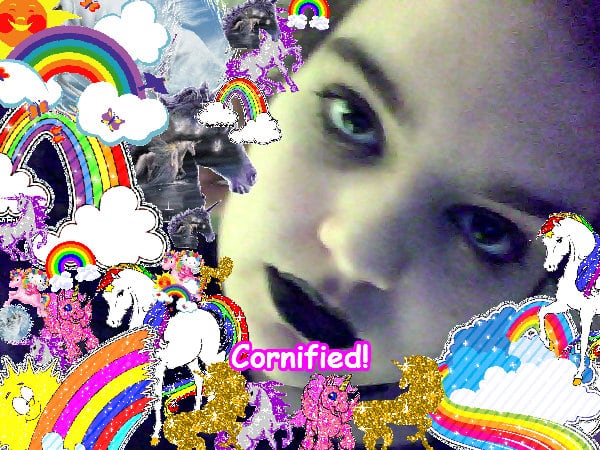 Mindblowingly jolly divine awesome pink glitter