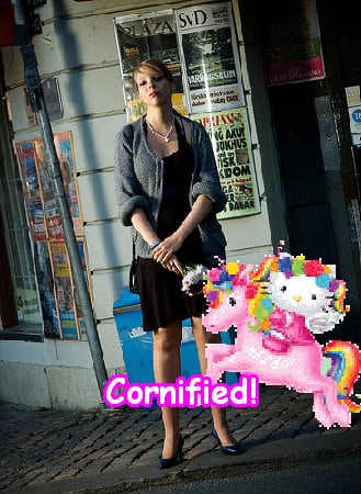 Crazy happy happy cute awesome fun