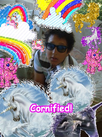 Mindblowingly sunny divine joyful glad composition