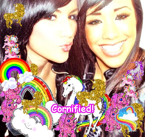 A joyful glad cute lovely happiness