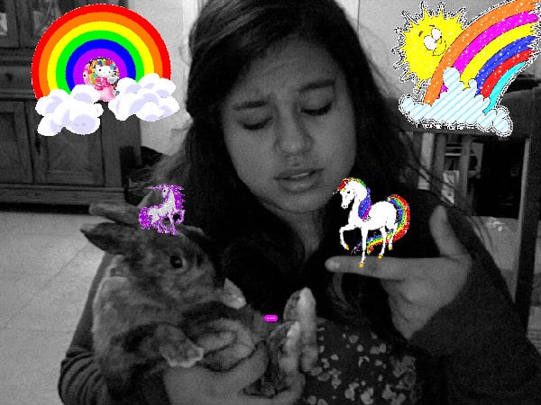 Crazy awesome pink sunny glad unicorn