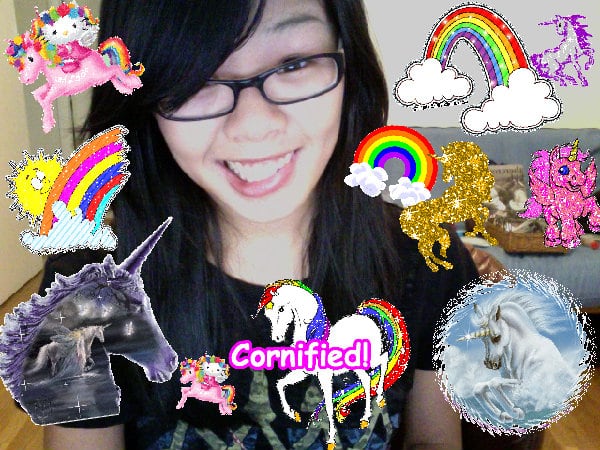 A cool pink amazing lovely unicorn