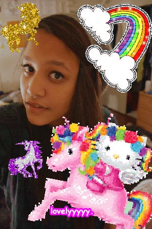 Super fun cool pink super unicorn