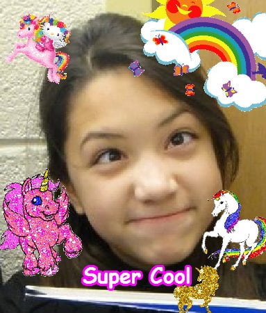 Crazy lovely super happy sunny rainbow