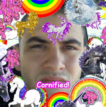 A glad cool awesome amazing composition