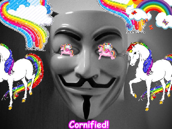 Crazy merry glad jolly cool glitter