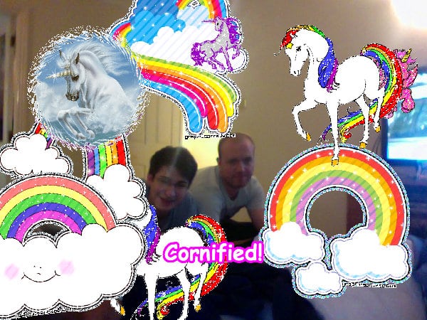 Mindblowingly joyful glad jolly cute fun