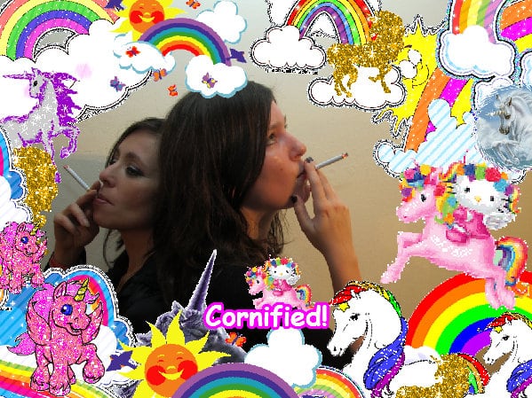 Mindblowingly sunny joyful cool awesome photo