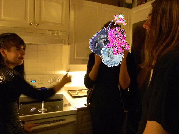 Crazy jolly sunny great cute friend