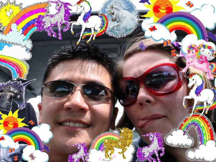 Mindblowingly cool great sunny jolly happiness