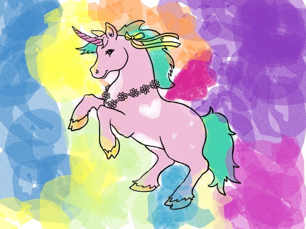 Crazy cool pink amazing joyful friend