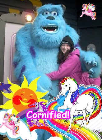 Mindblowingly cool pink sunny glad sparkle