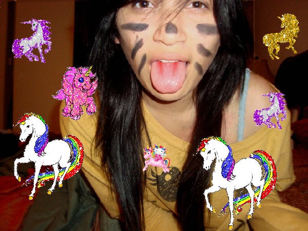 The sunny lovely best happy friend